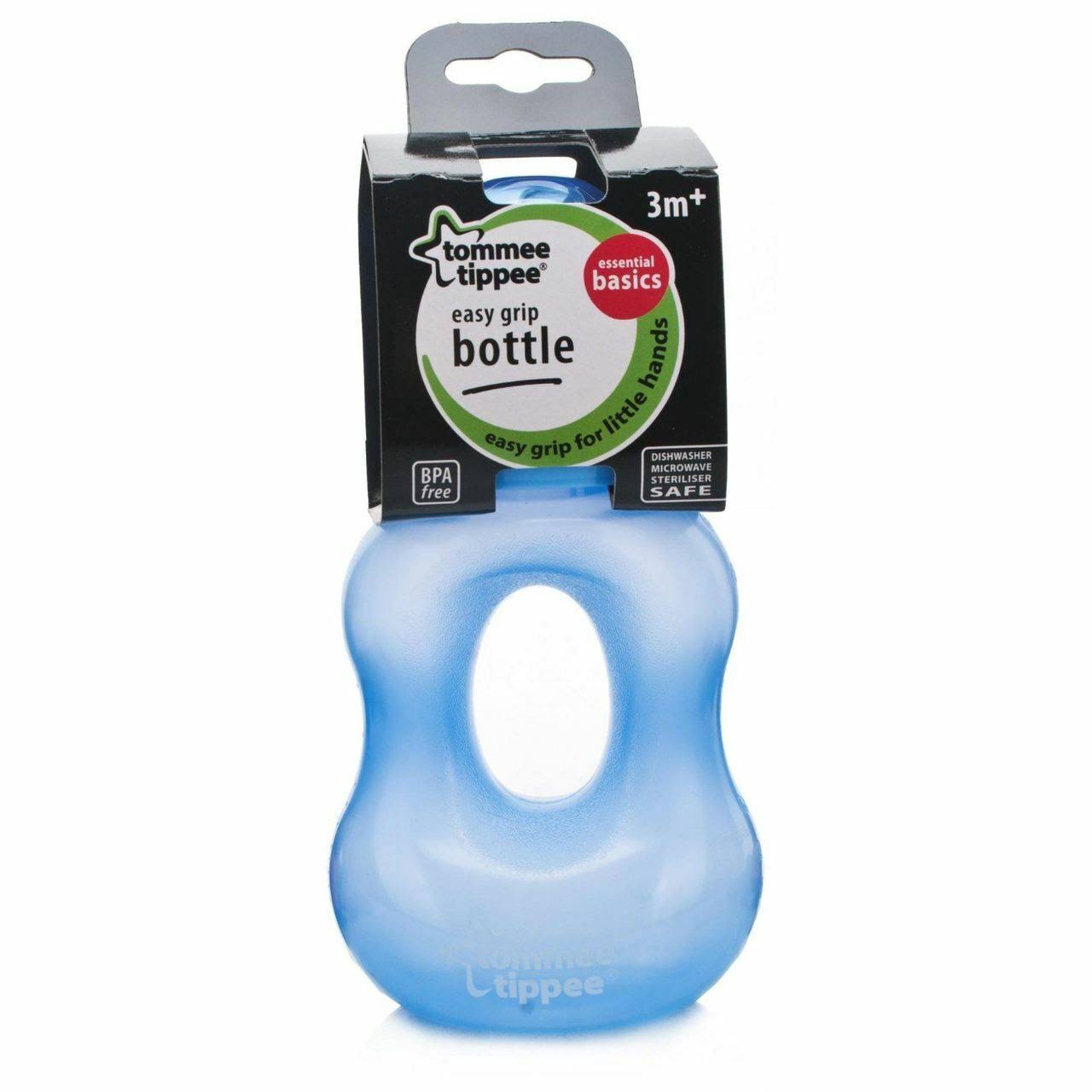 Tommee Tippee Essentials Easy-Grip Bottle - 3m+, 240ml