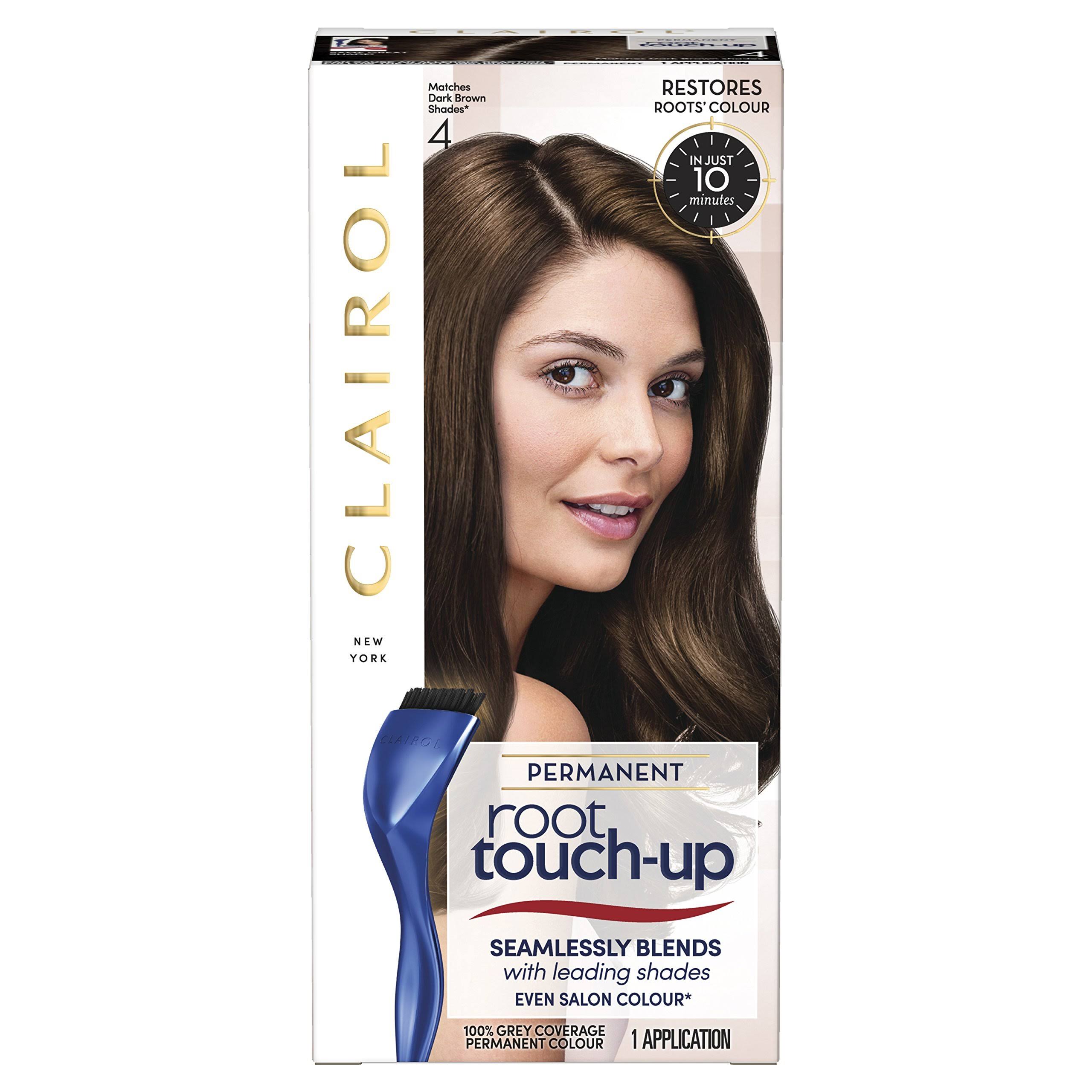 Clairol Root Touch Up Hair Dye - 4 Dark Brown