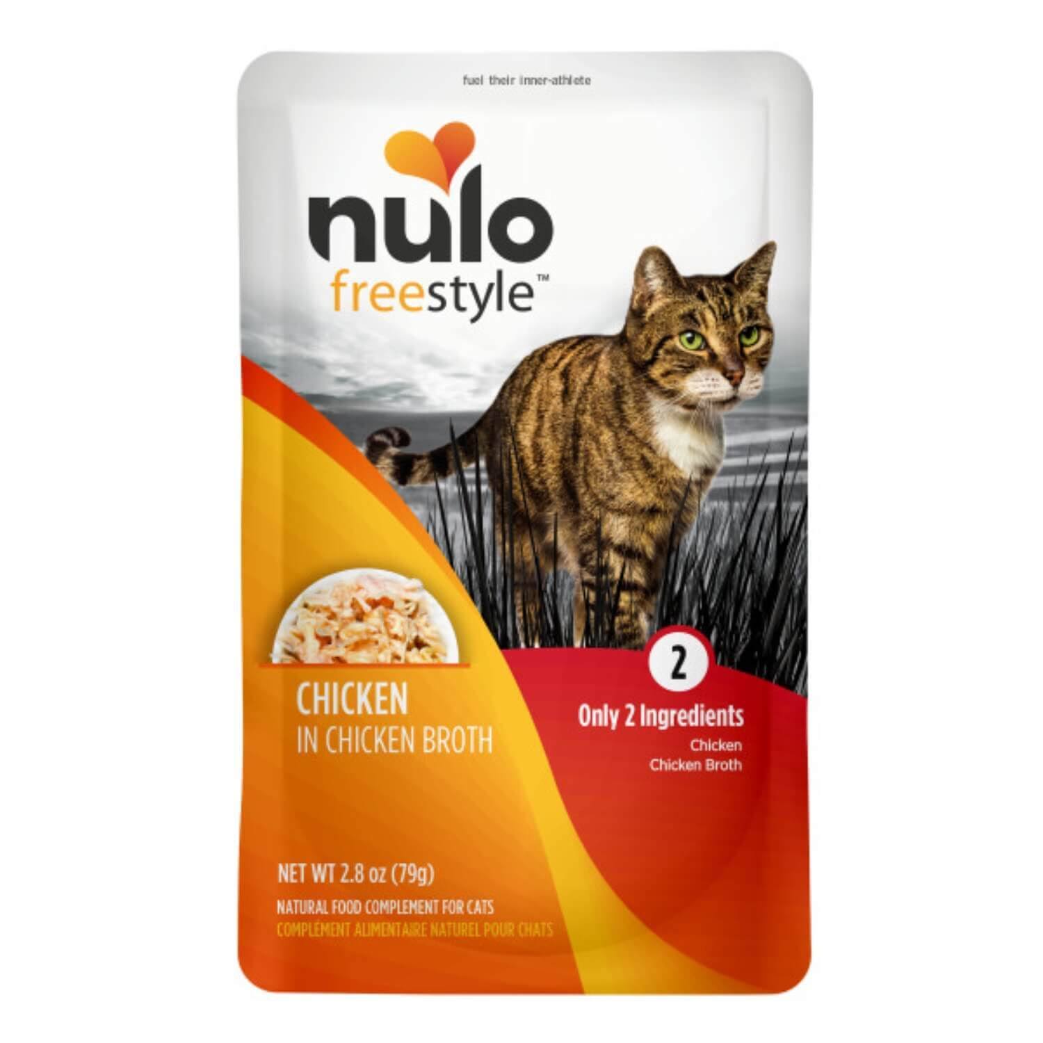 Nulo Freestyle Cat Food Topper Chicken in Broth; 24Each