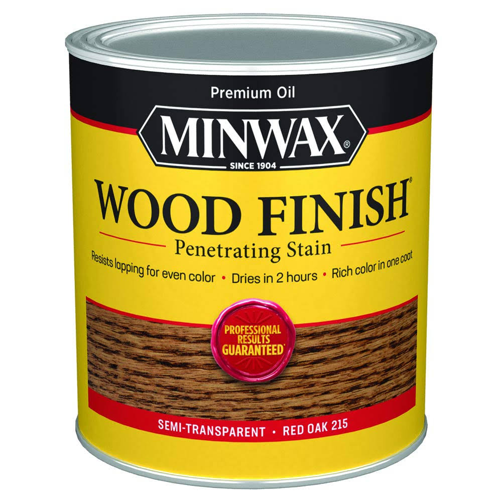 Minwax Wood Finish Interior Wood Stain - 215 Red Oak, 1l