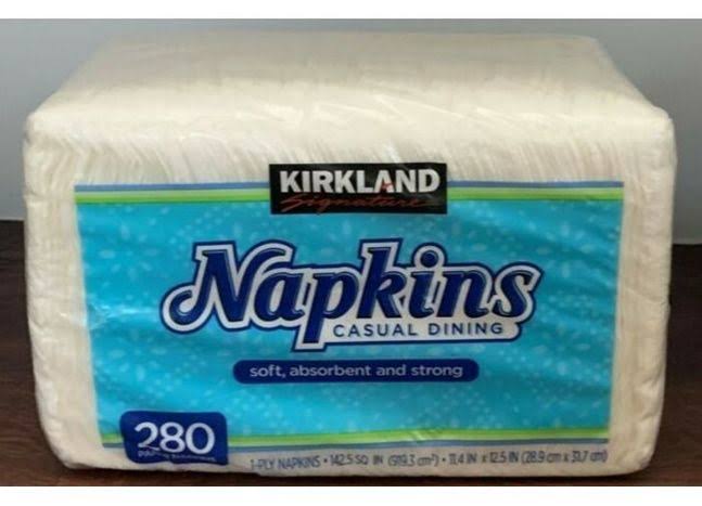 Kirkland Signature Casual Dining Paper Napkins - 280 Count - CTown Supermarkets (Utica) - Delivered by Mercato