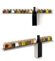 Stylish Wall-mounted Spice Rack for Your Kitchen