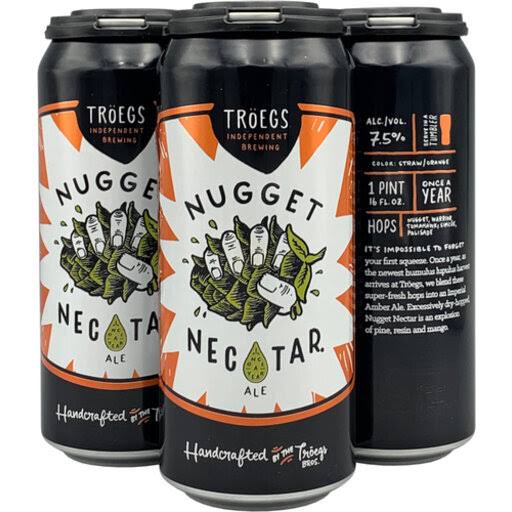 Troegs Nugget Nectar Imperial Red Ale 16oz Cans