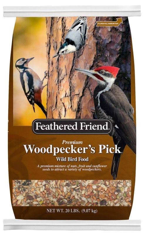 Feathered Friend Woodpecker's Pick Wild Bird Seed, 20 lb.