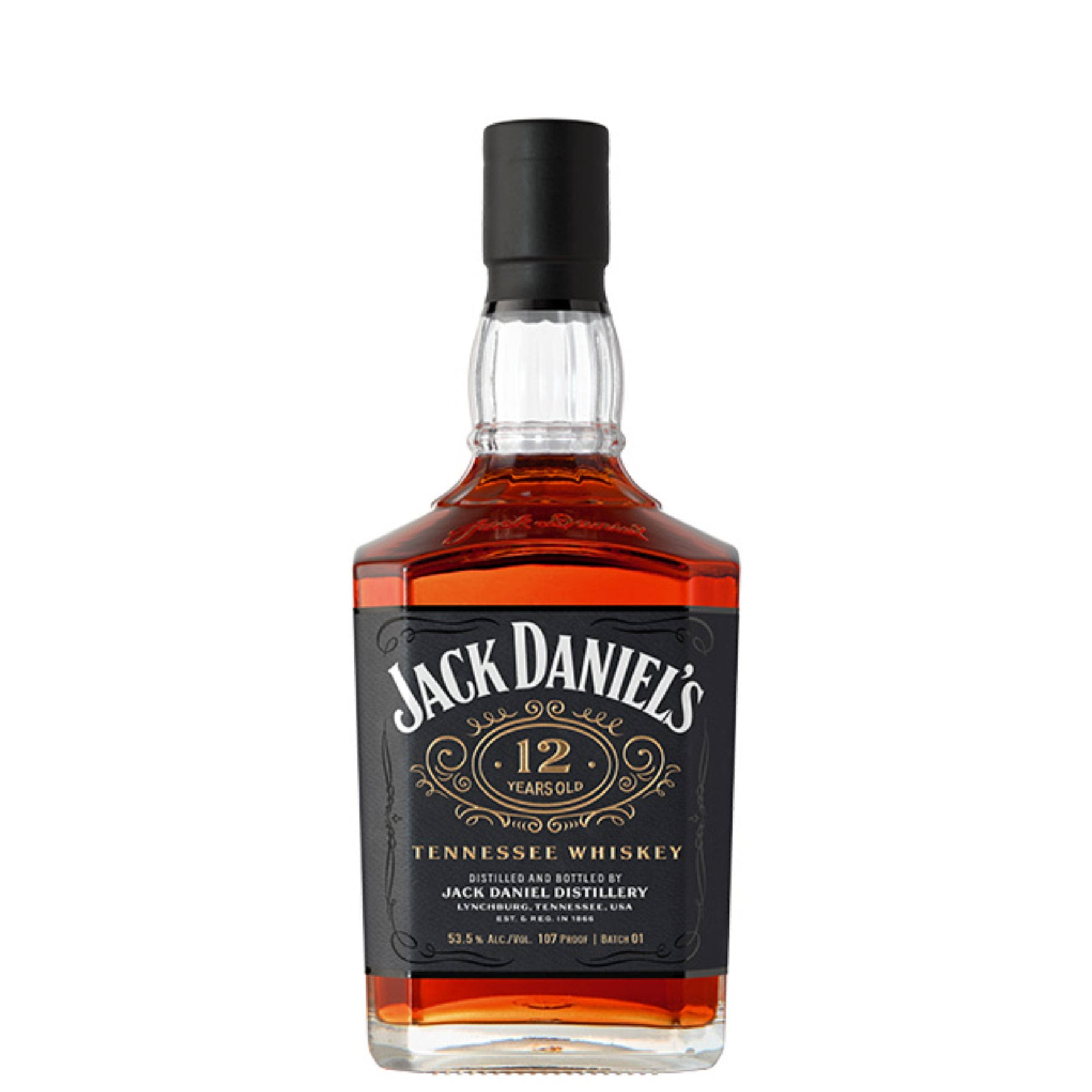 Jack Daniels 12-Year-Old Tennessee Whiskey 700ML
