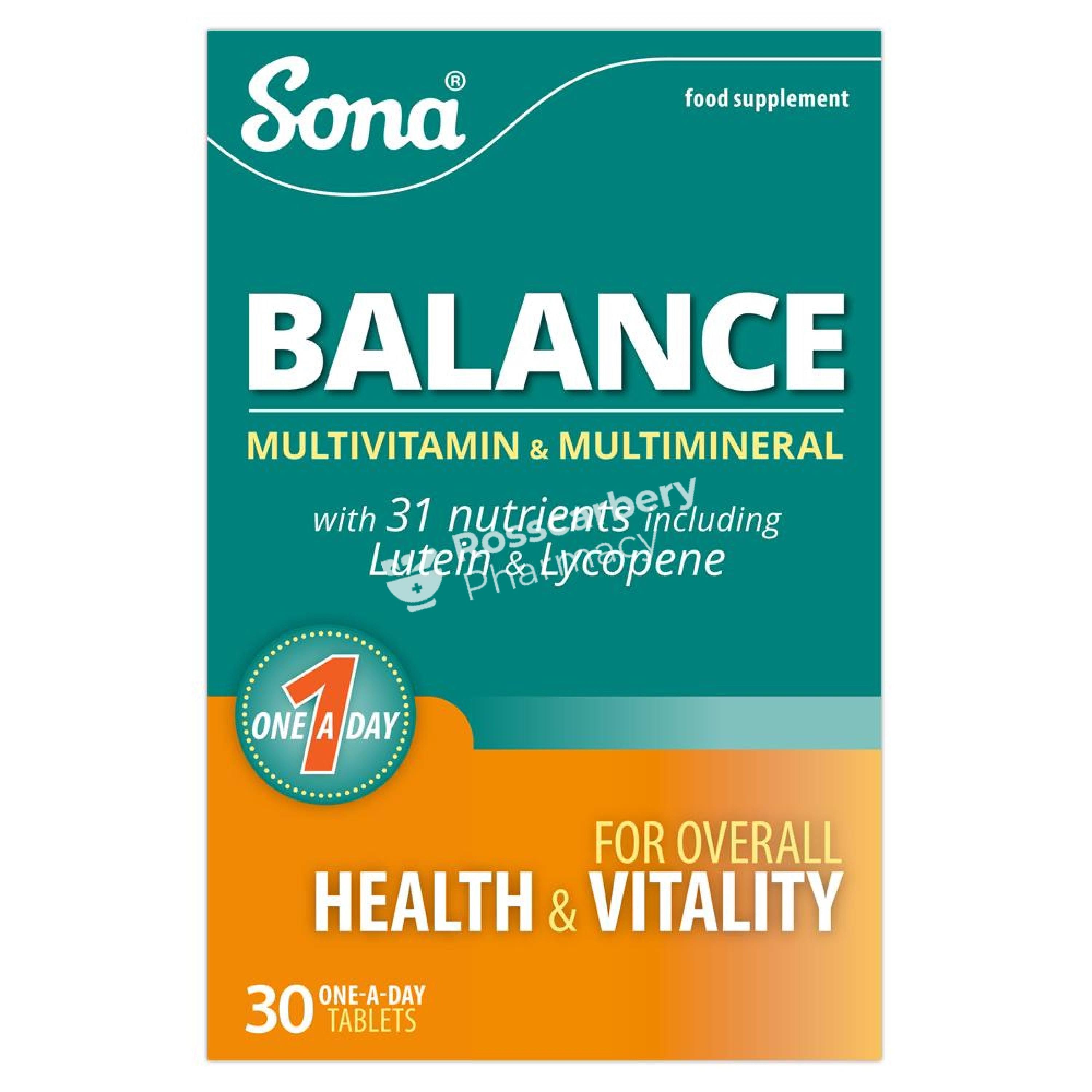 Sona Balance 30 Tabs