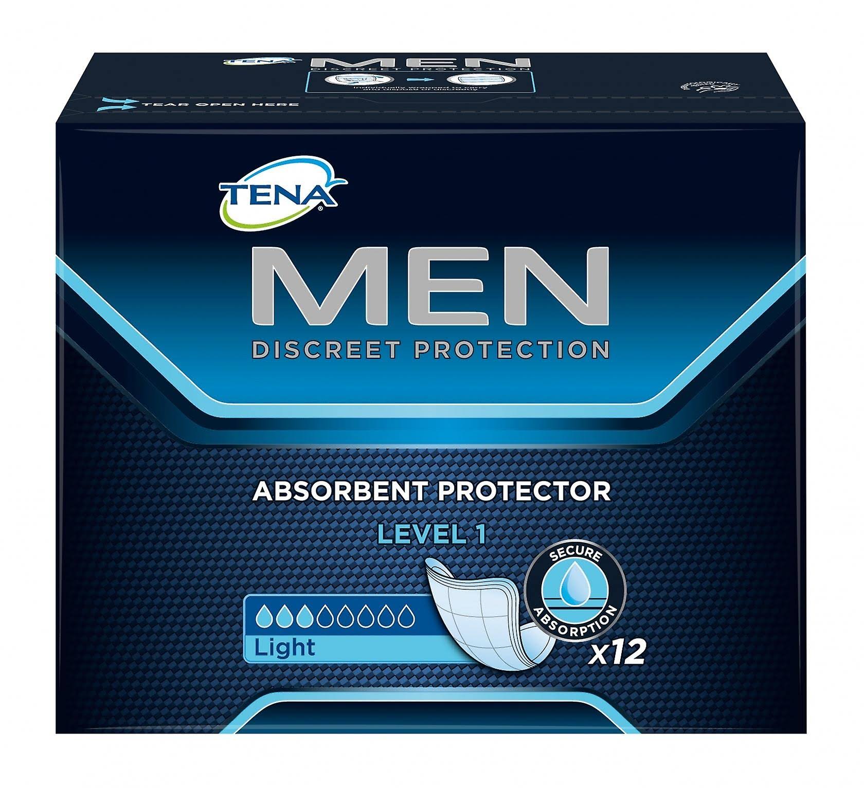 Tena Men Absorbent Protector - Level 2, Medium, x10