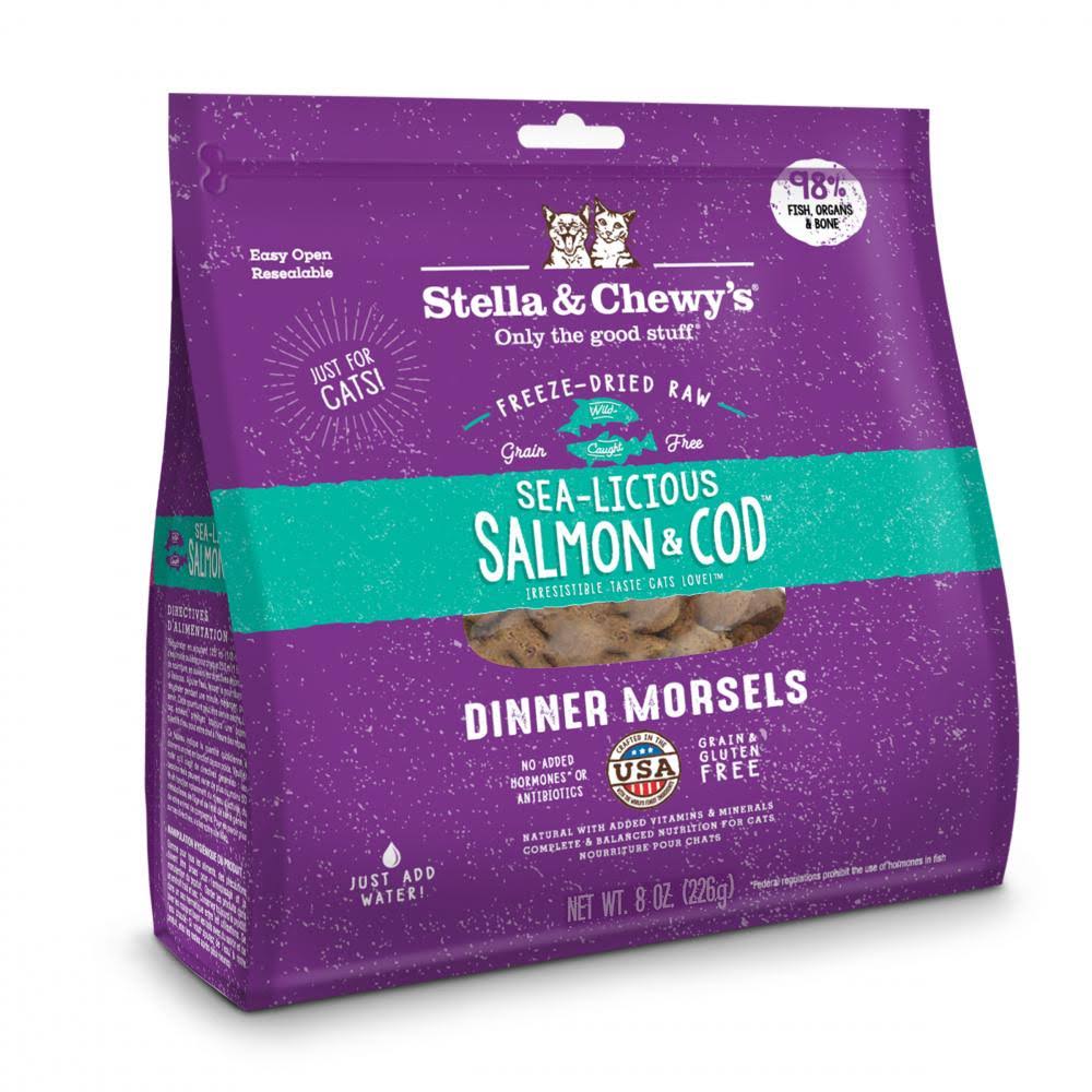Stella and Chewy's Sea-licious Cat Dinner - Salmon and Cod, 9oz