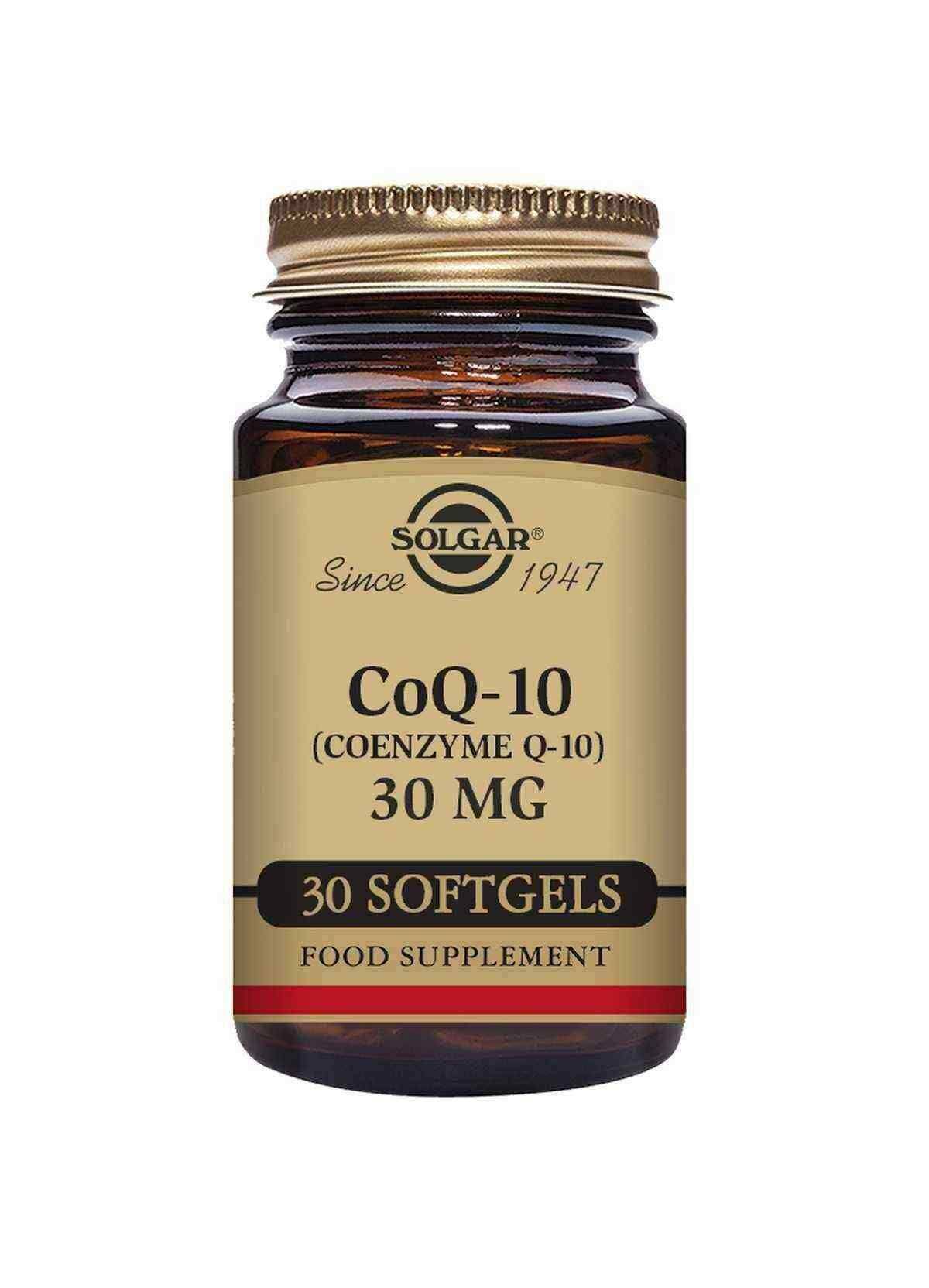 Solgar Megasorb CoQ-10 100mg Dietary Supplement - 30 Softgels