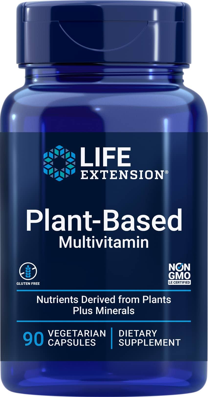 Life Extension Plant-Based Multivitamin Vcaps 90