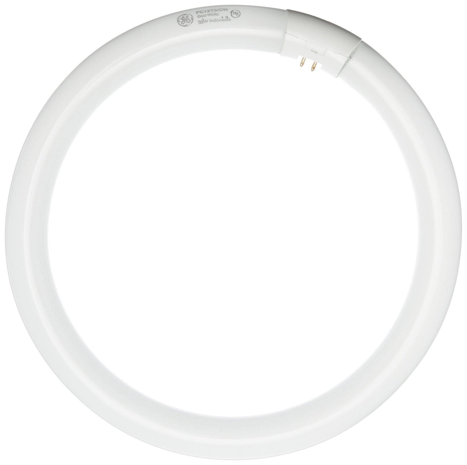 GE Lighting Compact Fluorescent Circline Light Bulb - Cool White, 32W
