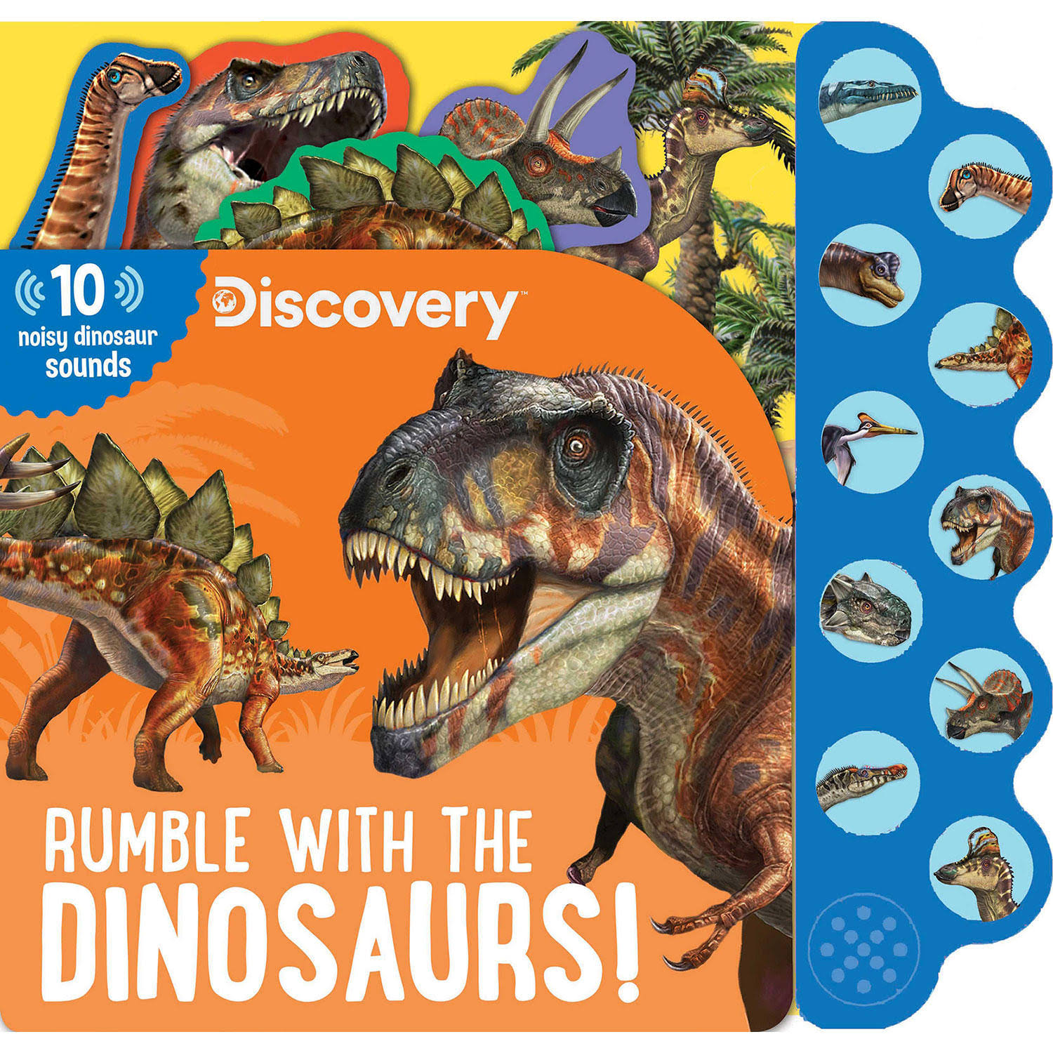 Discovery: Rumble with The Dinosaurs - Editors of Silver Dolphin Books