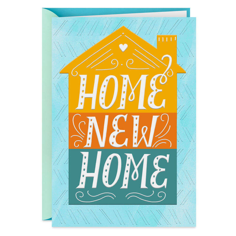 Hallmark Congratulations Card, Home New Home Congratulations Card