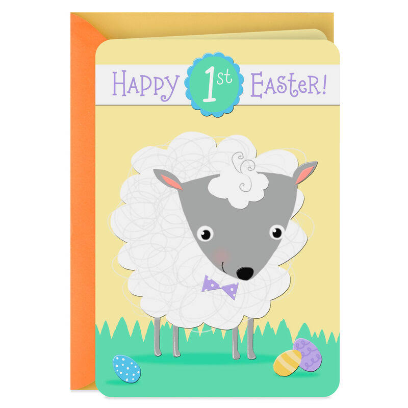 Hallmark Easter Card, Cuddly and Cute Baby's First Easter Card