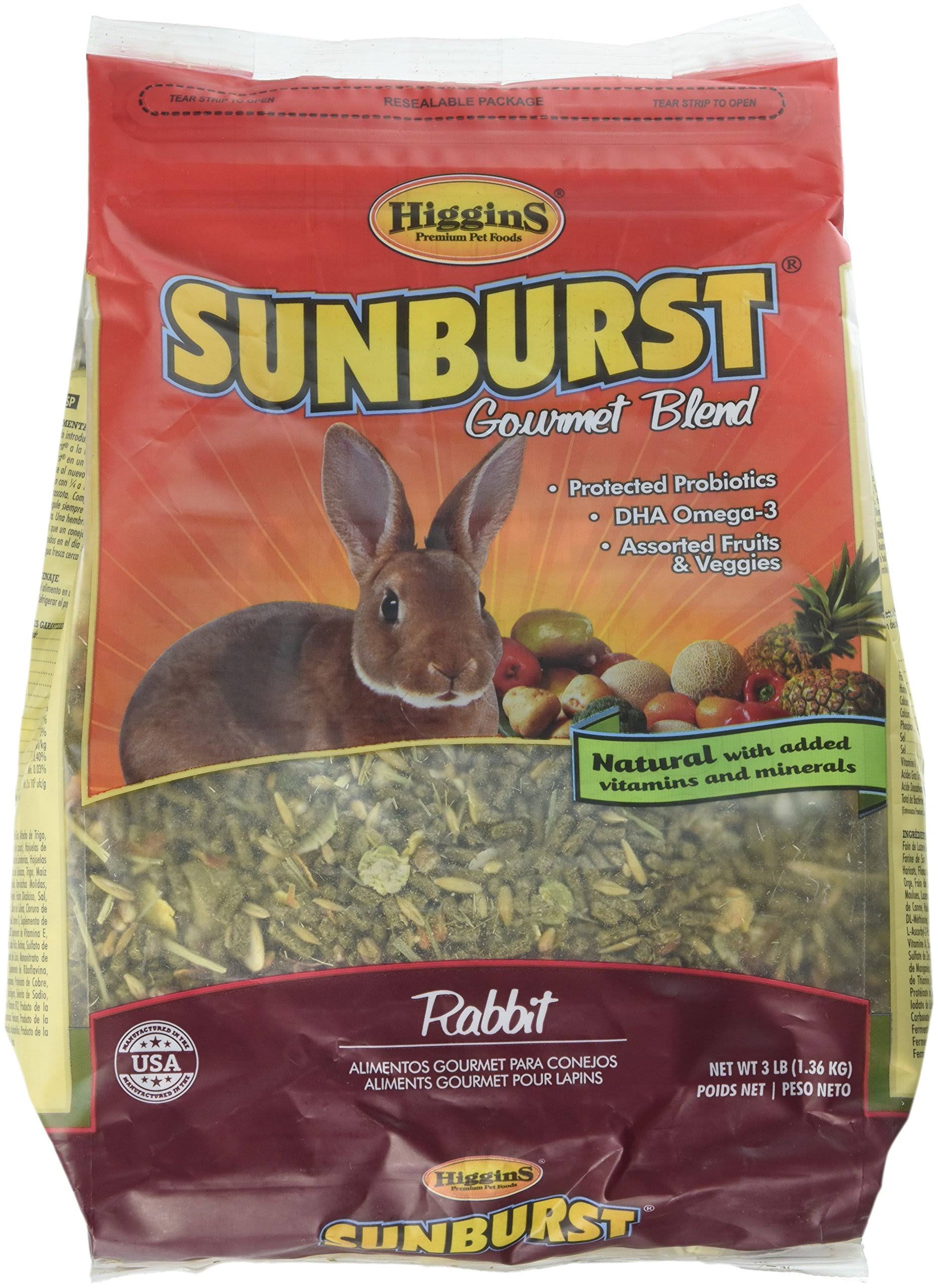 Sunburst Rabbit Food - 5lb