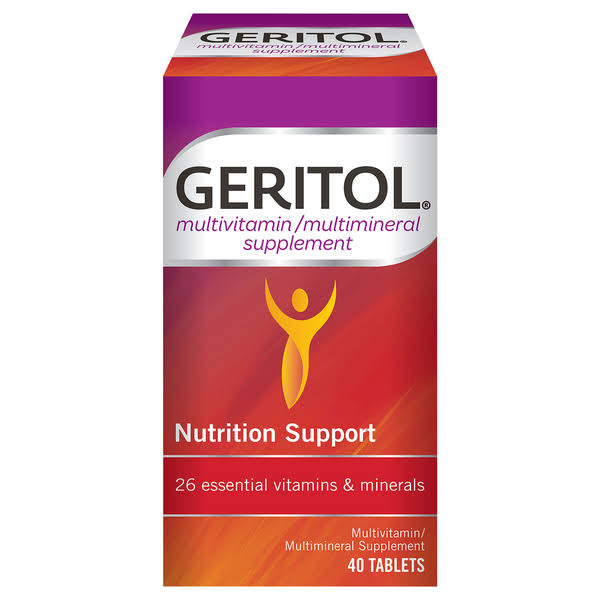 Geritol Multivitamin Nutrition Support - x40