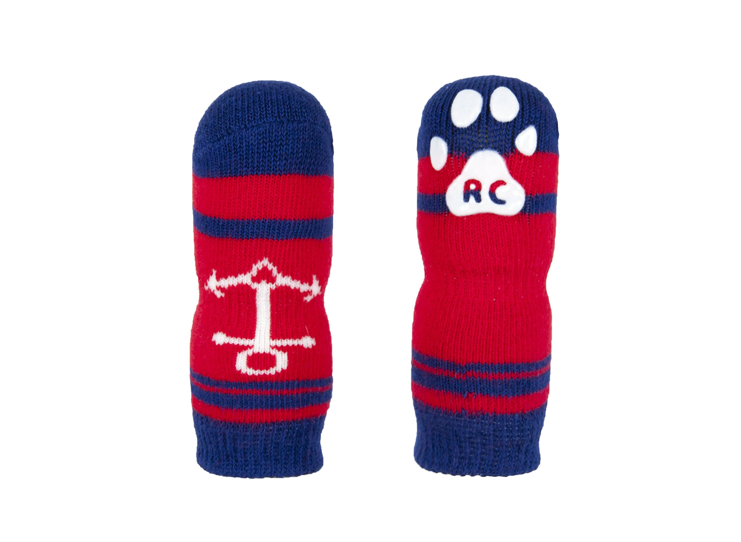 RC Pet Products Pawks Dog Socks, Nautical, Small