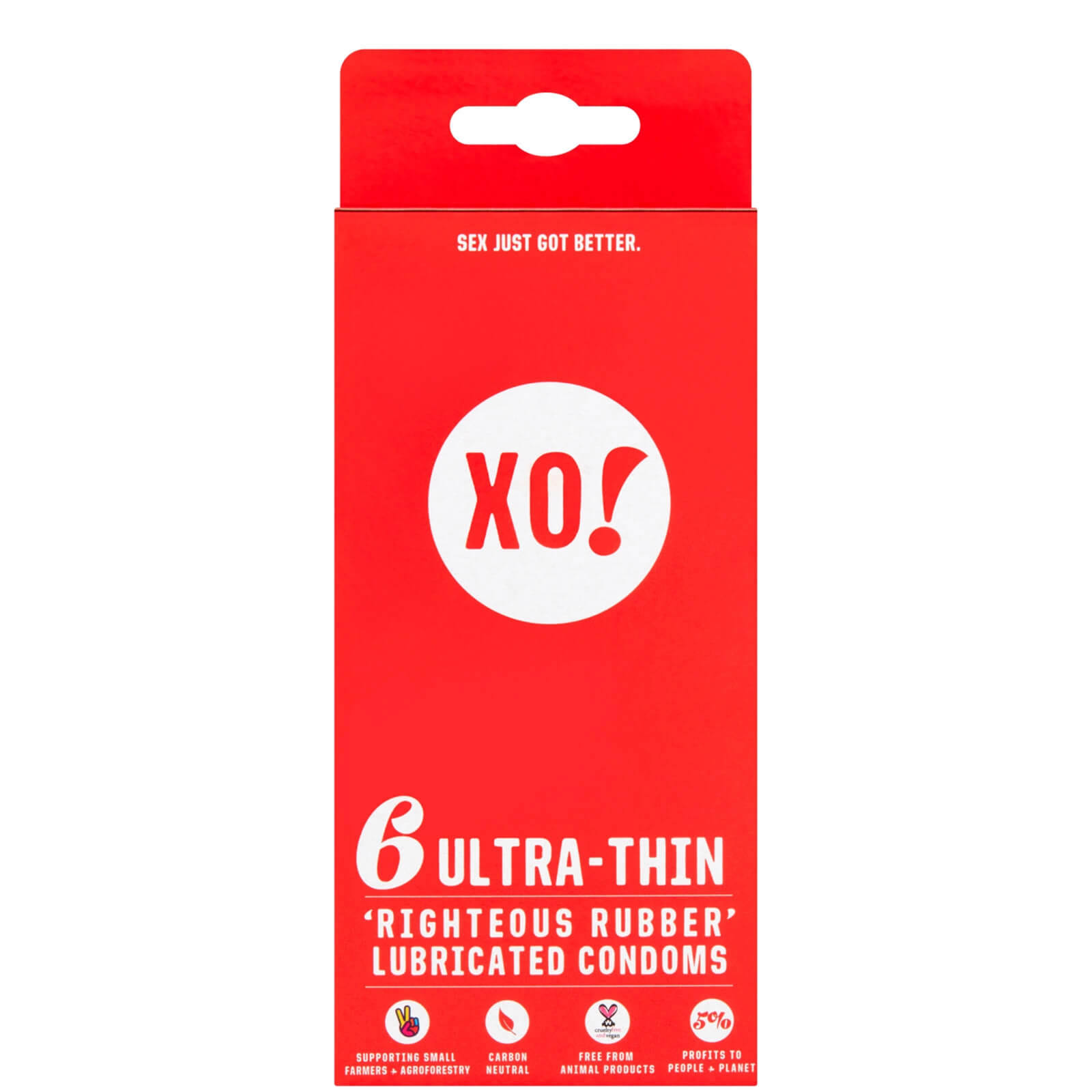 XO! Ultra-Thin Condoms - 6 Pack