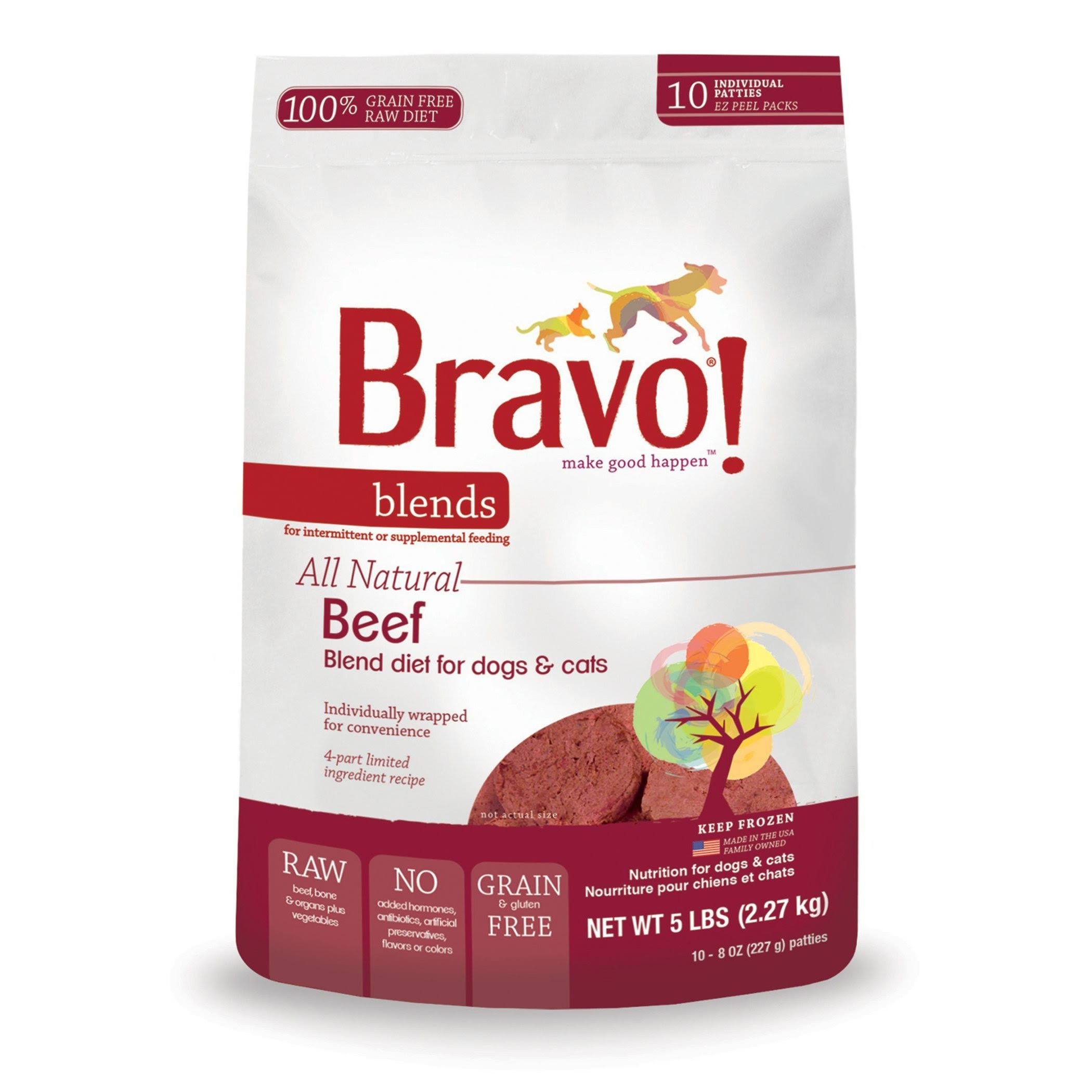 Bravo Blends Pet Food - Beef