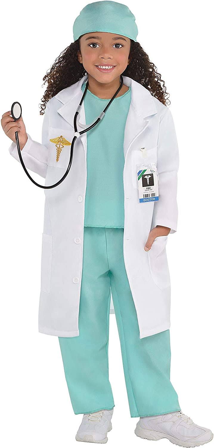 Girls Doctor Costume Size S Halloween