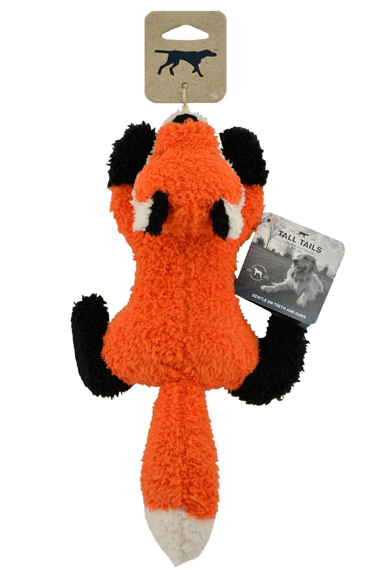 Tall Tails Fox Squeaker Dog Toy, 12-in