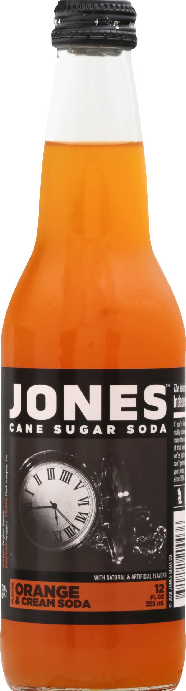Jones Soda - Orange & Cream 355ml