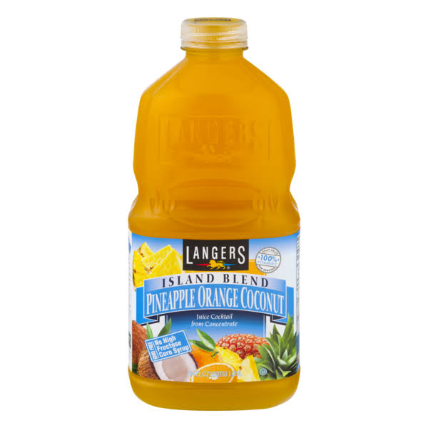 Island Blend Pineapple Orange Coconut Juice - 54oz