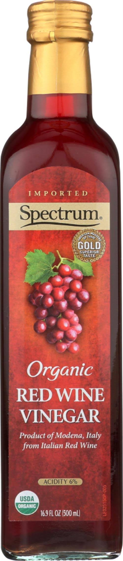 Spectrum Vinegar, Organic, Red Wine - 16.9 fl oz