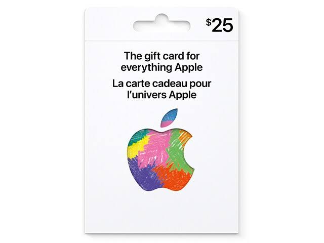 Apple Gift Card 25