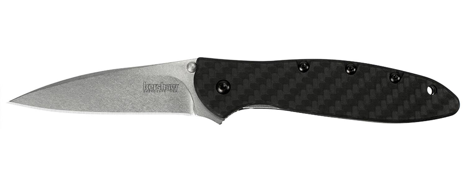 Kershaw Leek 1660cf Stonewash Blade - 154cm