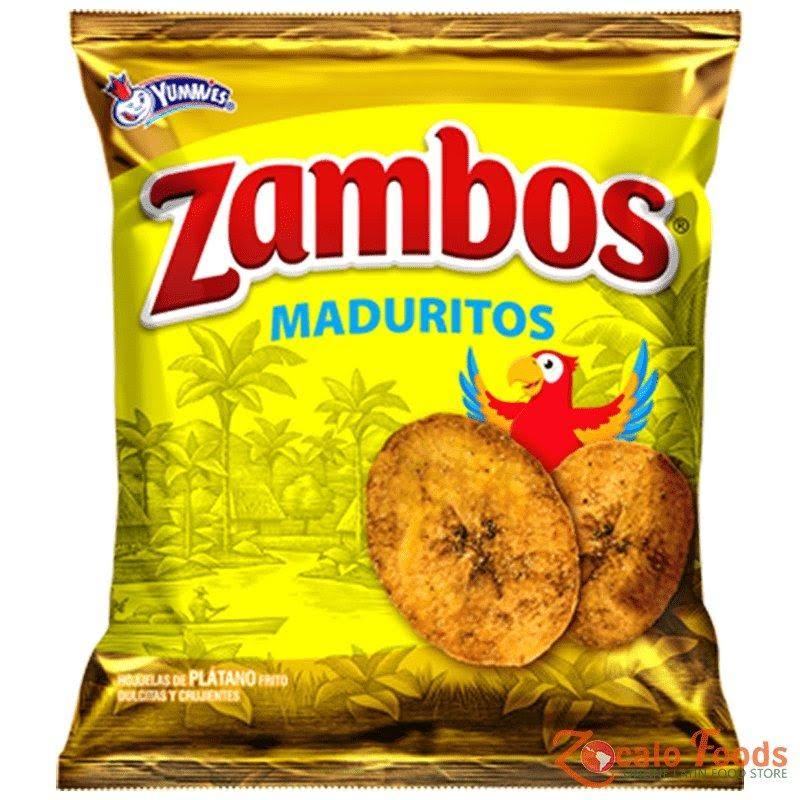 Zambos Maduritos Sweet Plantain Chips 4.9 oz