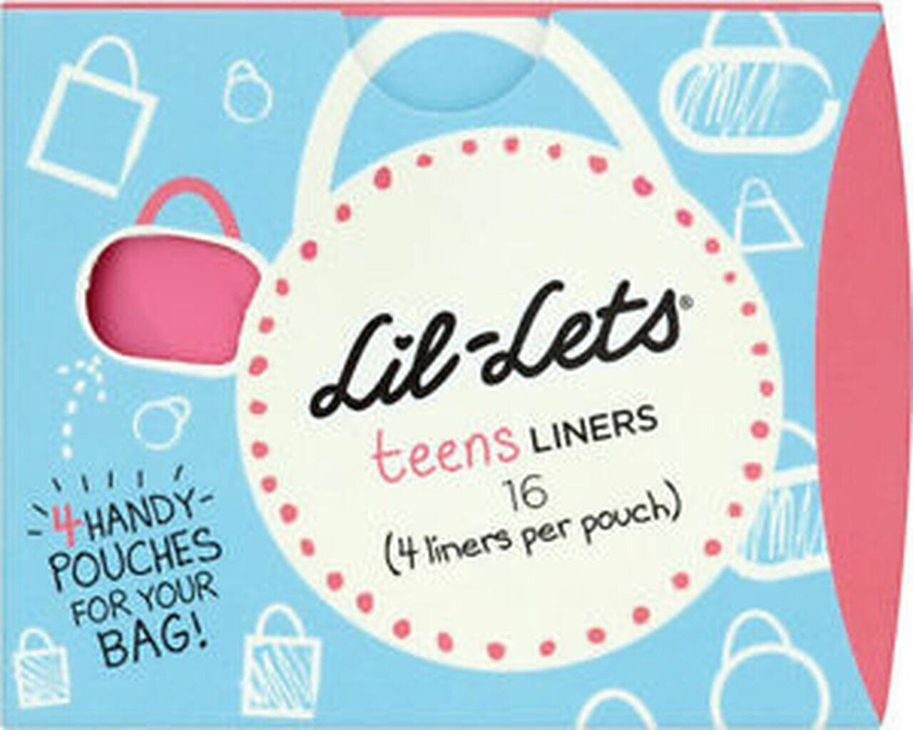 Lil Lets Teen Liners - 16ct