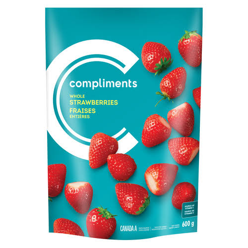 Comp Strawberries Whole 12X600G