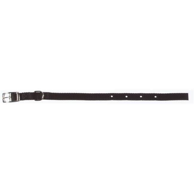 PDQ Dog Collar - Black, 5/8" x 12"