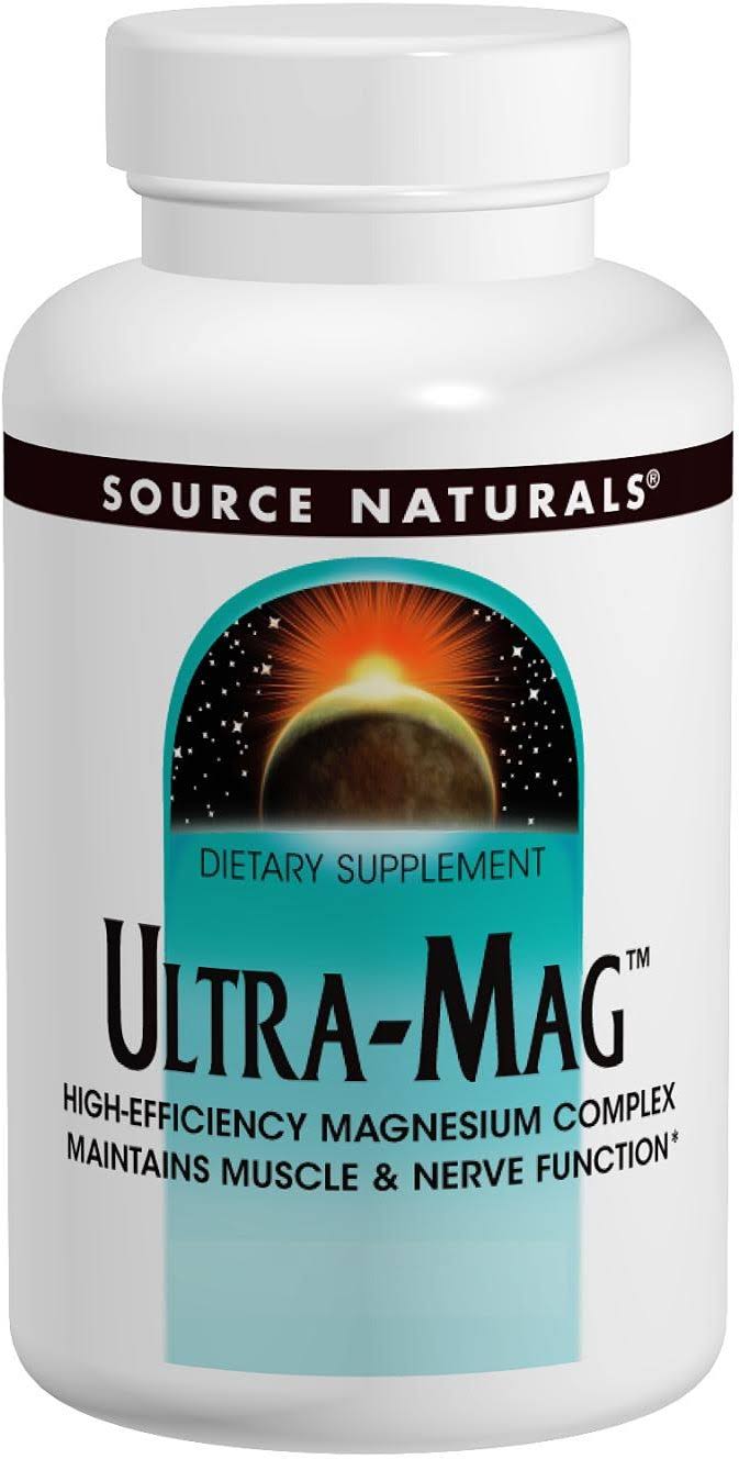 Source Naturals Ultra-Mag Dietary Supplement - 120 Tablets