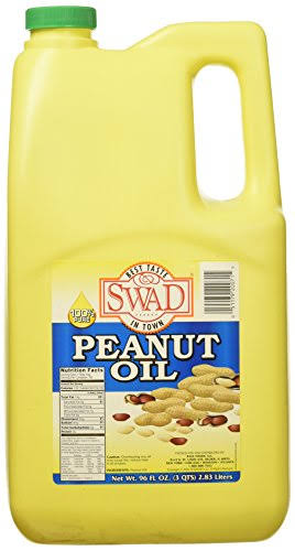 Great Bazaar Swad Peanut Oil, 96 Ounce
