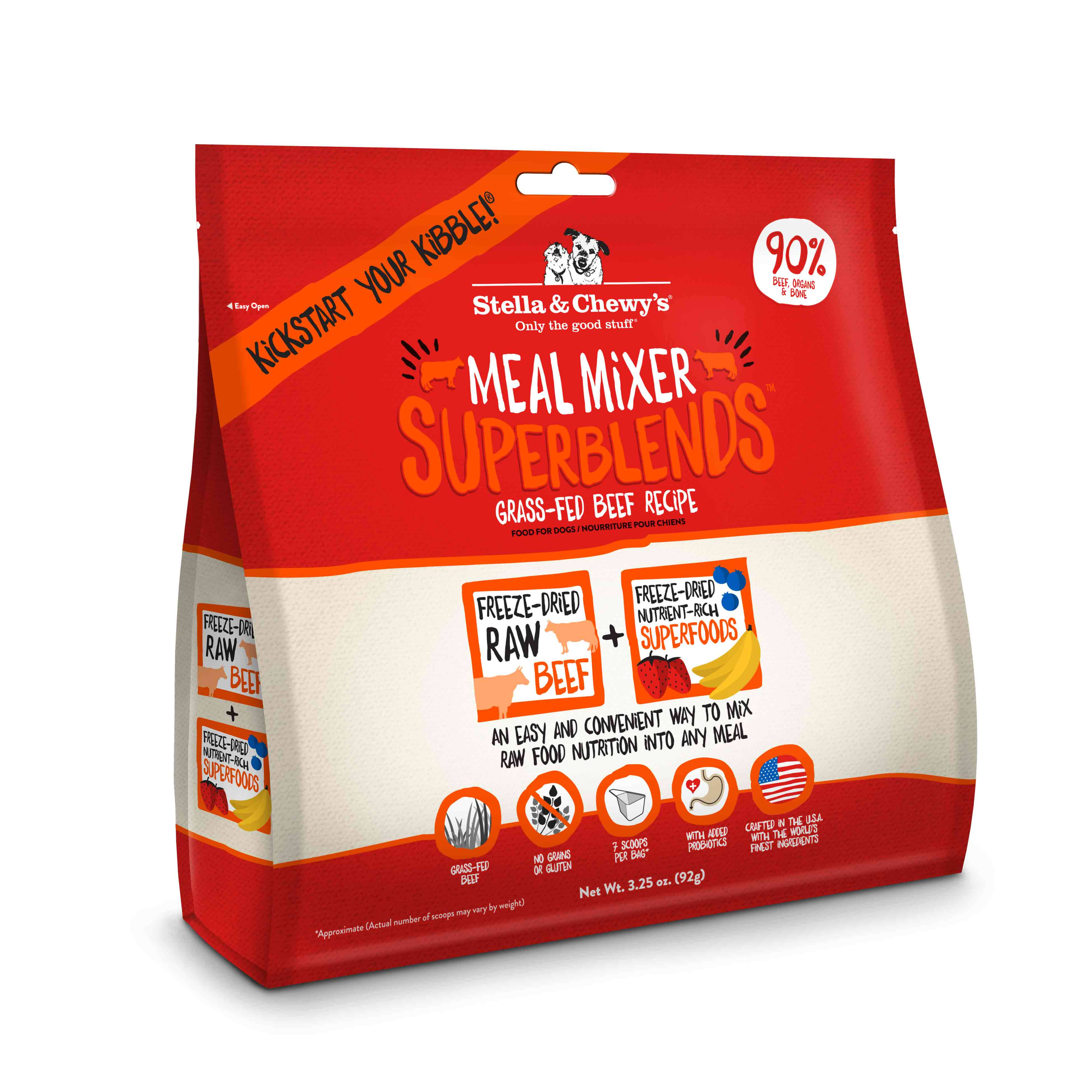 Stella & Chewy's Meal Mixer Superblends - Beef, 453g