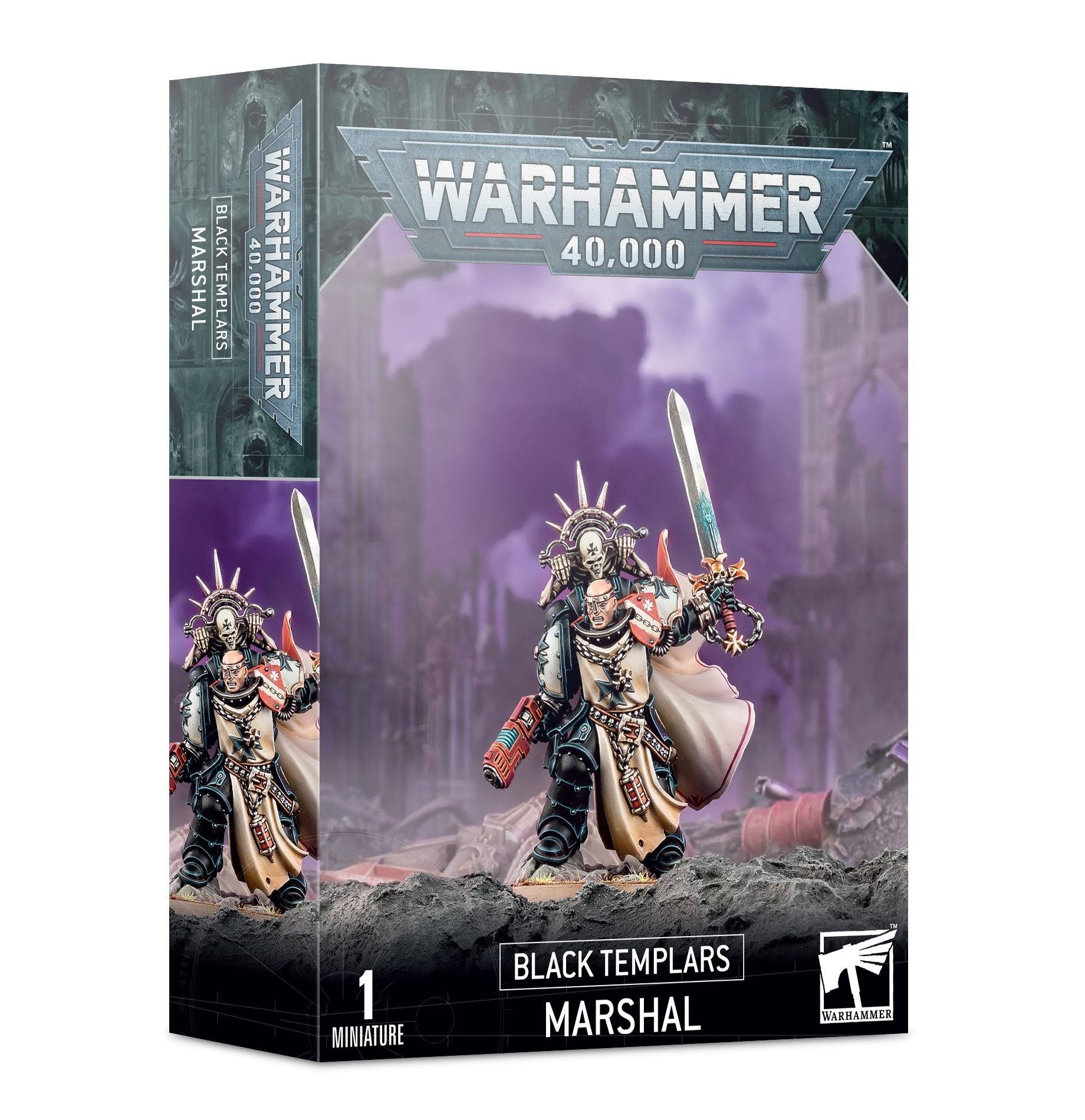 Warhammer Black Templars Marshal 55-48