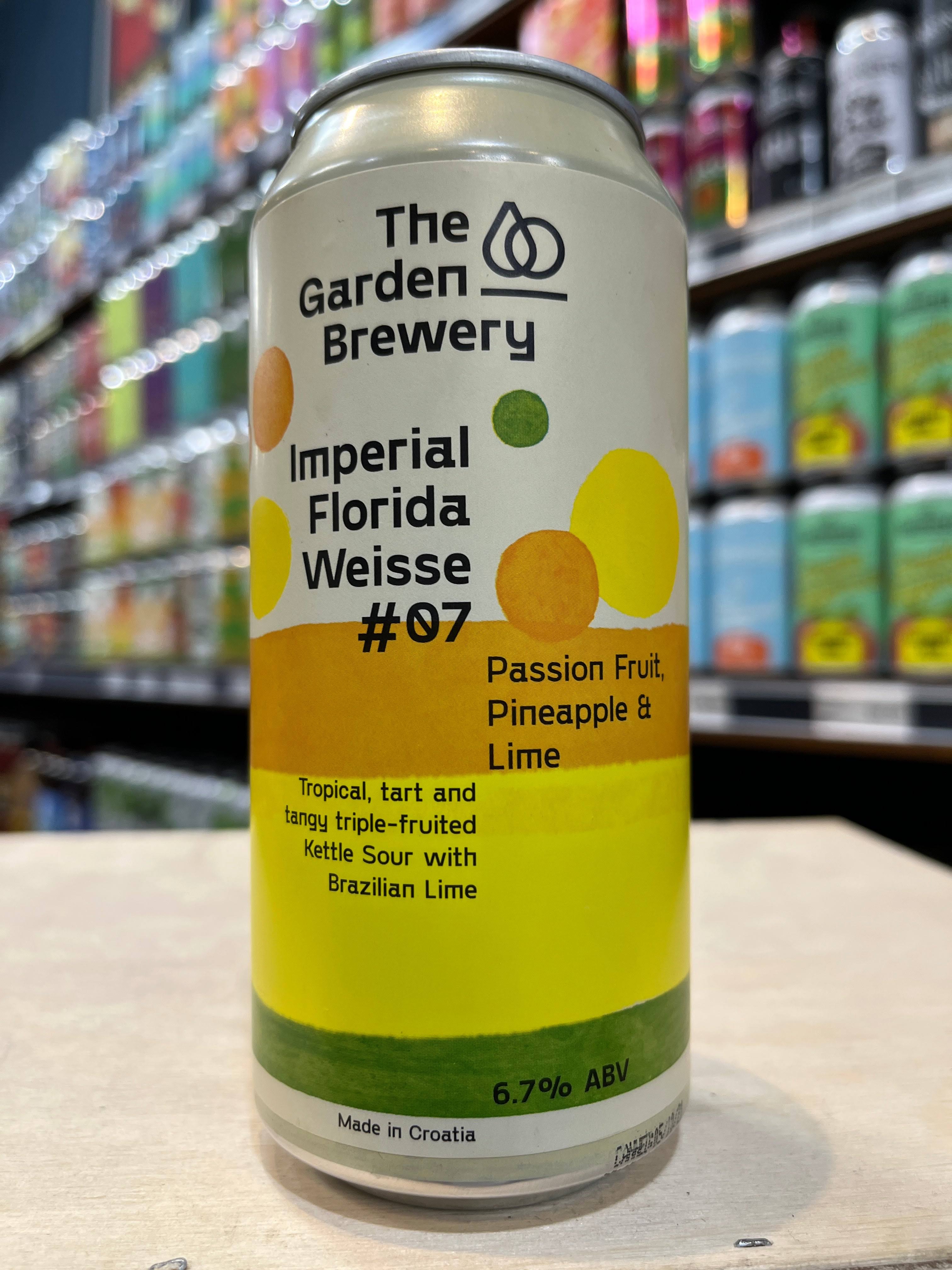 The Garden Brewery - Imperial Florida Weisse #07 6.7% ABV 440ml Can