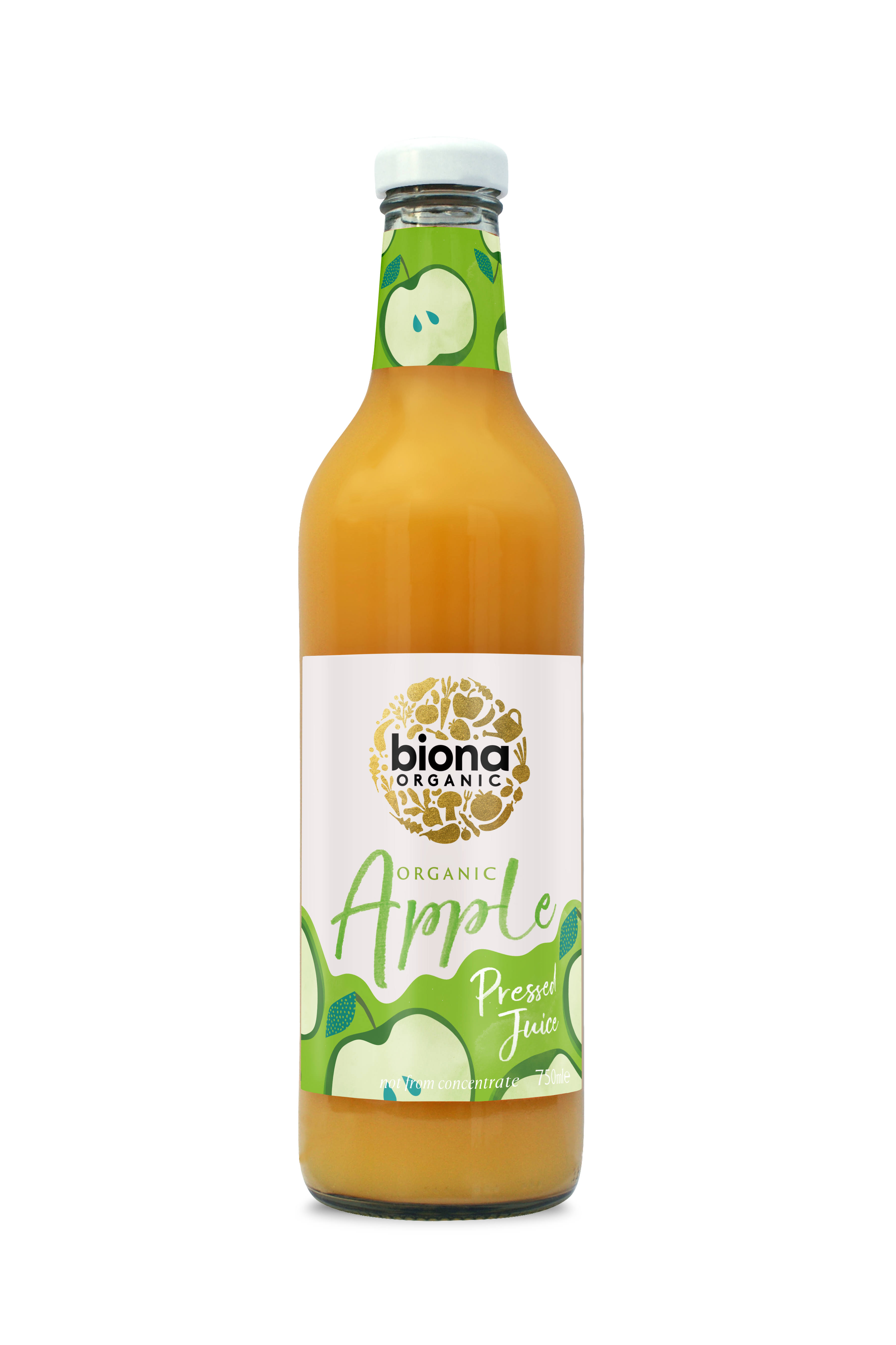 Biona Organic Apple Juice - Pressed 750ml