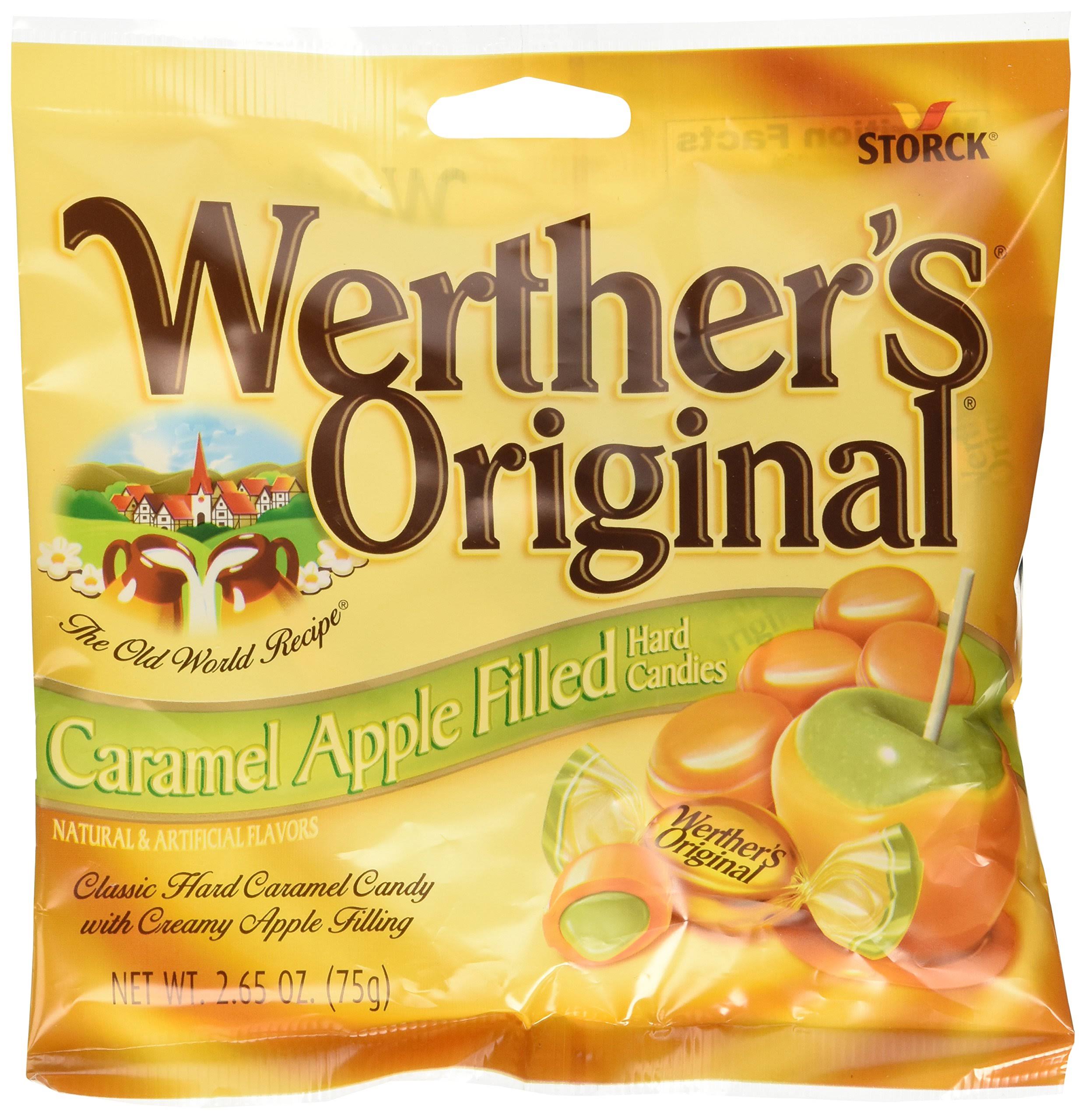 Werther's Original Caramel Apple Filled Hard Candies - 2.65 Oz