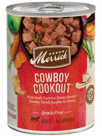 Merrick Cowboy Cookout Grain-Free Canned Dog Food