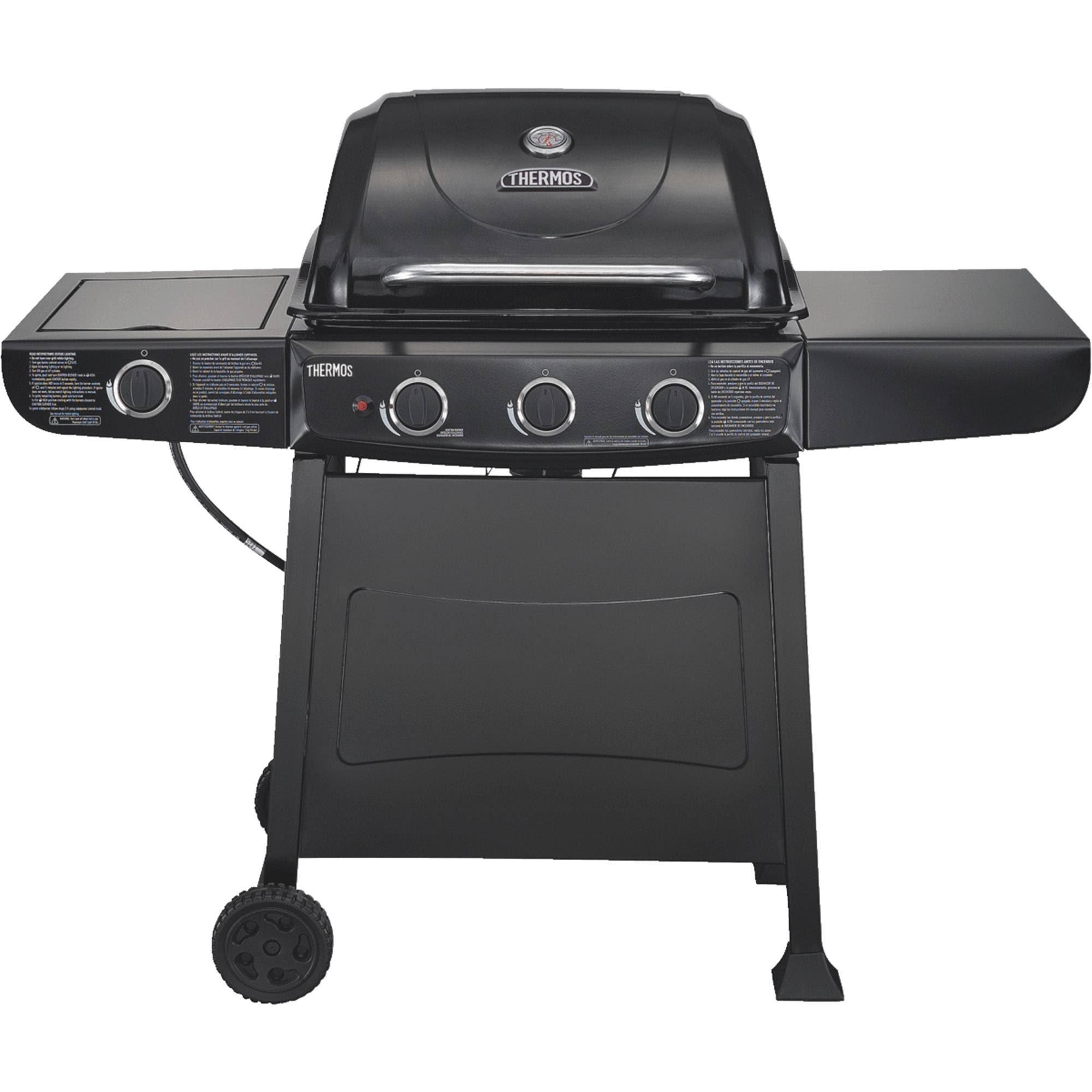 Char-Broil 461770719 Thermos Quickset 3 Burner Gas Grill