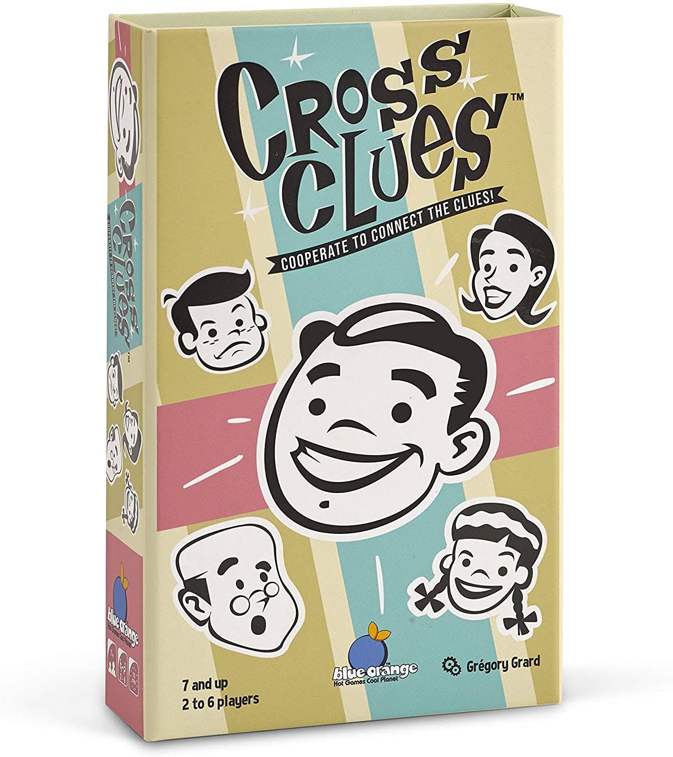 Blue Orange Cross Clues Board Game