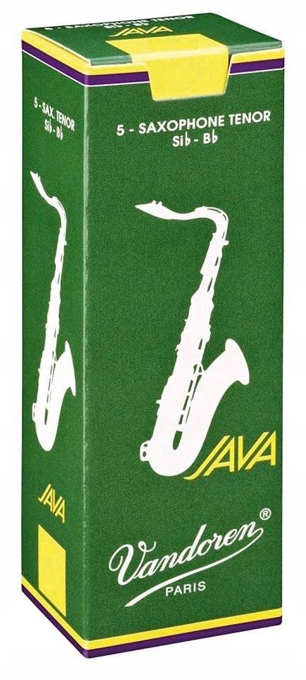 Vandoren SR272 Tenor Saxophone Java Reeds - Strength 2, Box of 5