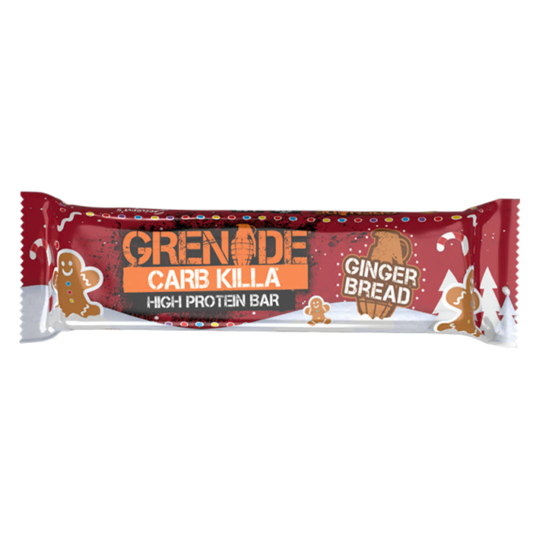 Grenade Carb Killa High Protein Bar - Gingerbread, 60g