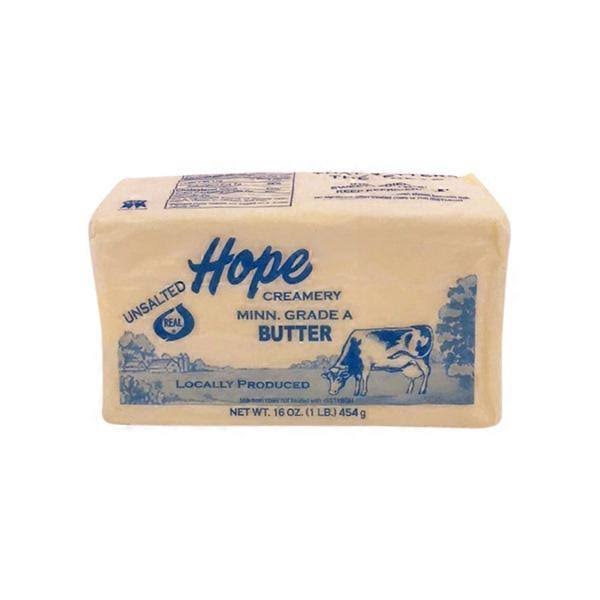 Hope Creamery Unsalted Butter - 16 oz