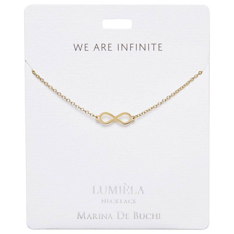 Lumiela Jewelry | Infinity Necklace | Color: Gold | Size: Os | Sarahtaffet's Closet