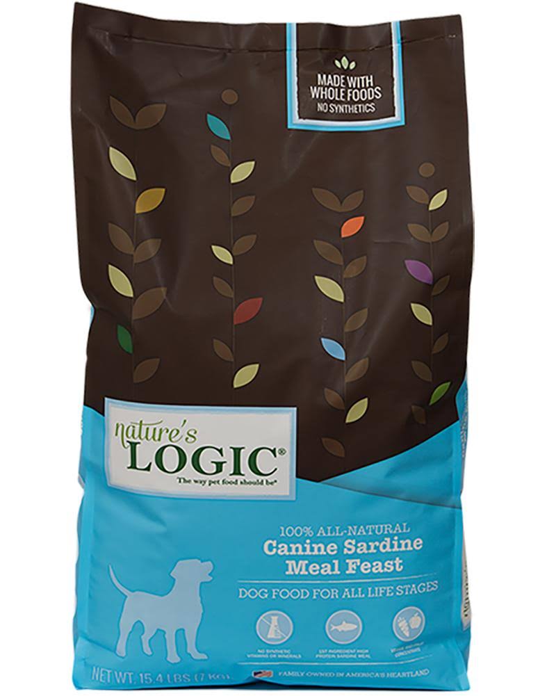 Nature's Logic Canine Sardine Meal Feast Dry Dog Food 25 lbs