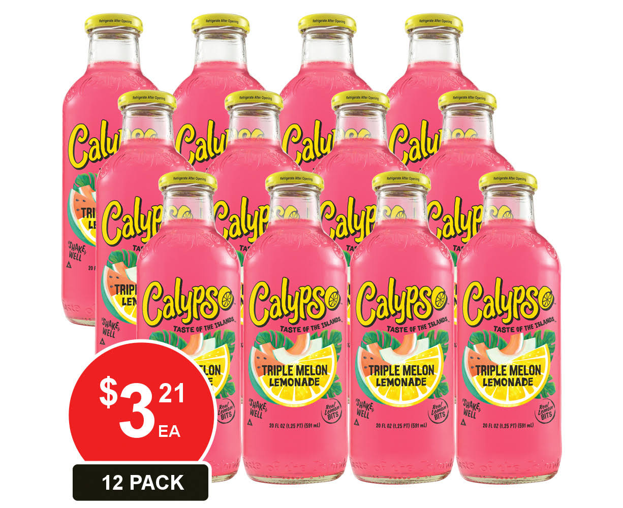 Calypso Triple Melon Lemonade - 20oz